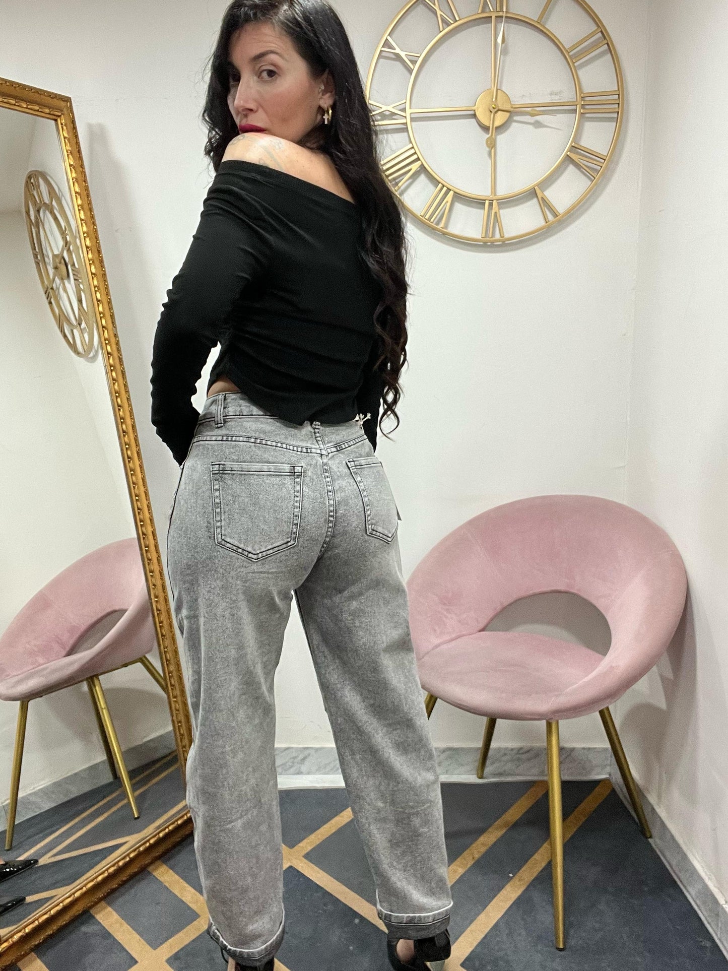 Shirt manica lunga crop