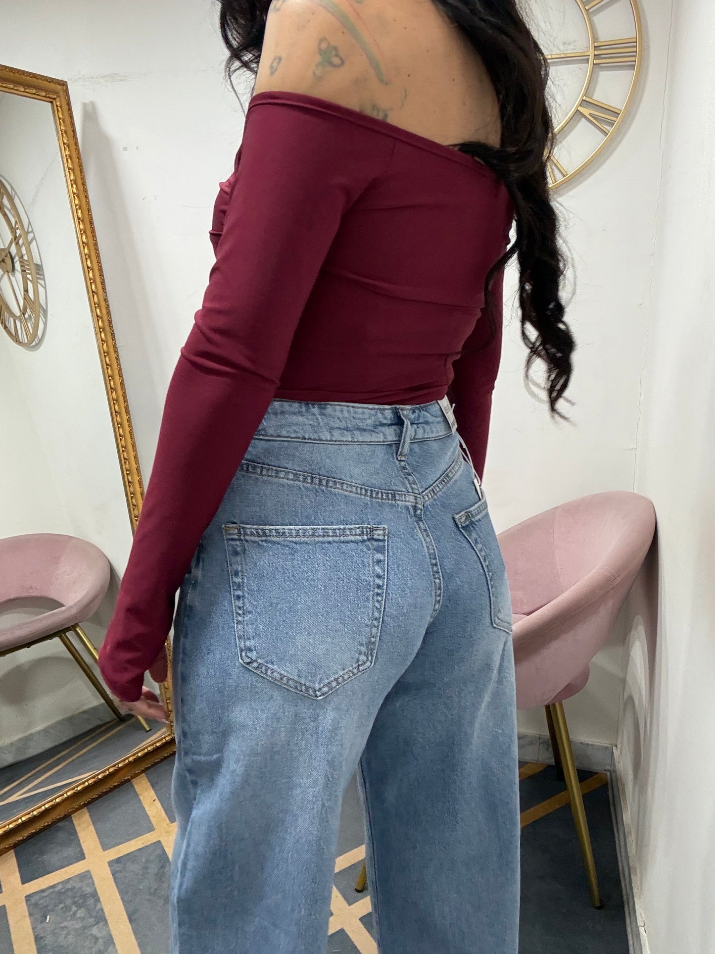 Jeans risvolto bustino 121