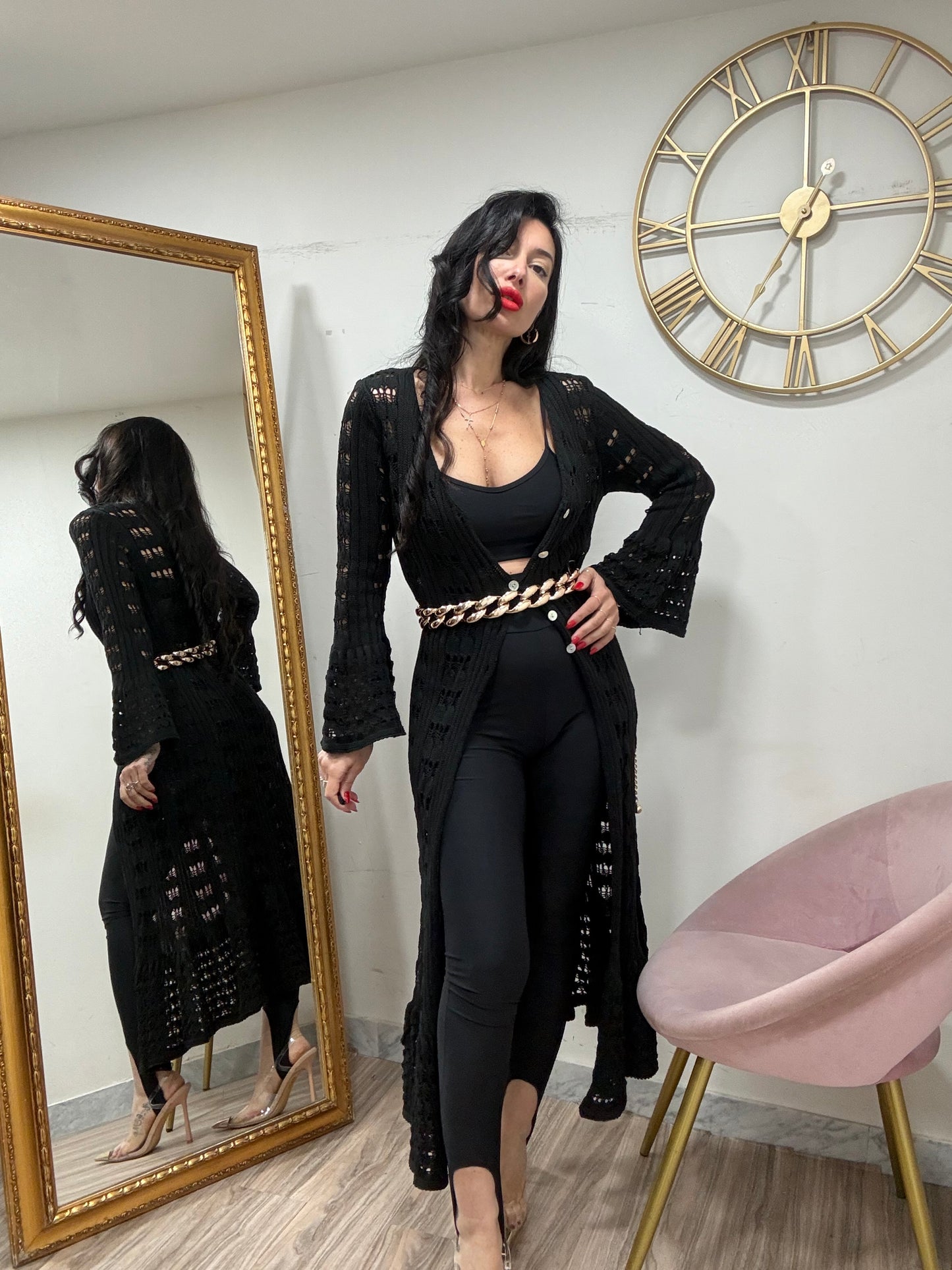Cardigan uncinetto 3676