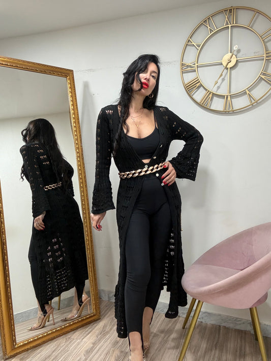 Cardigan uncinetto 3676