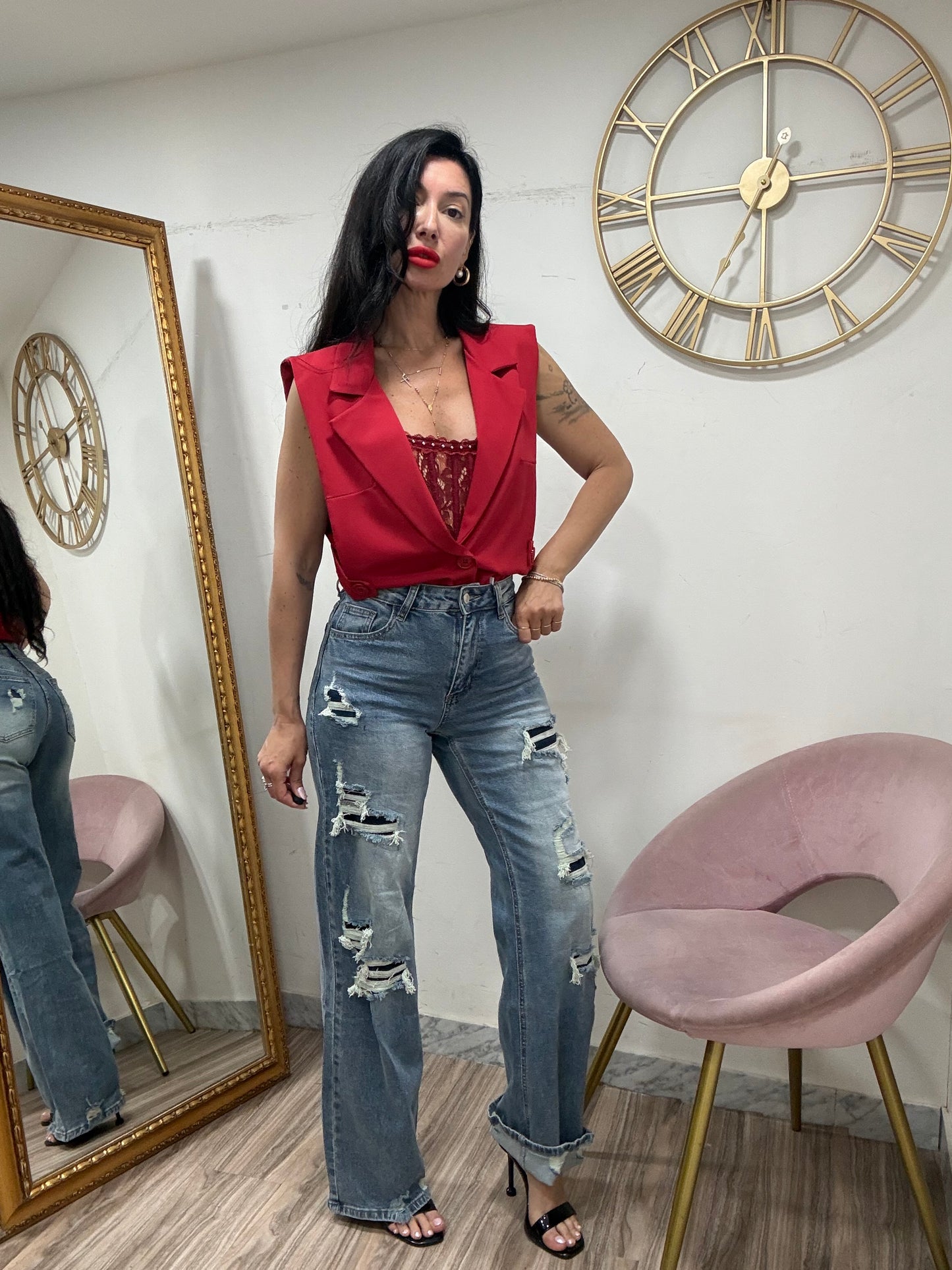 Jeans finte rotture 1188