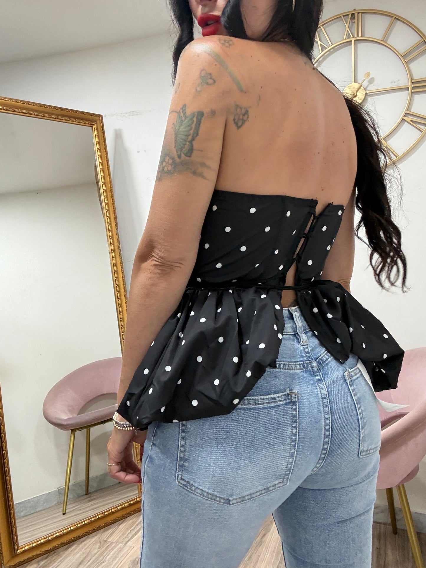 Corpetto pois 7217