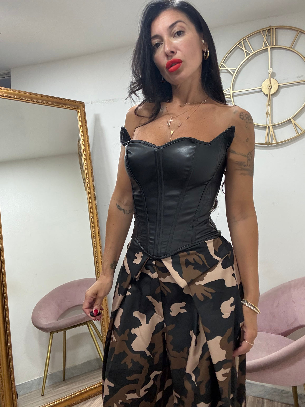 Corsetto ecopelle 9173