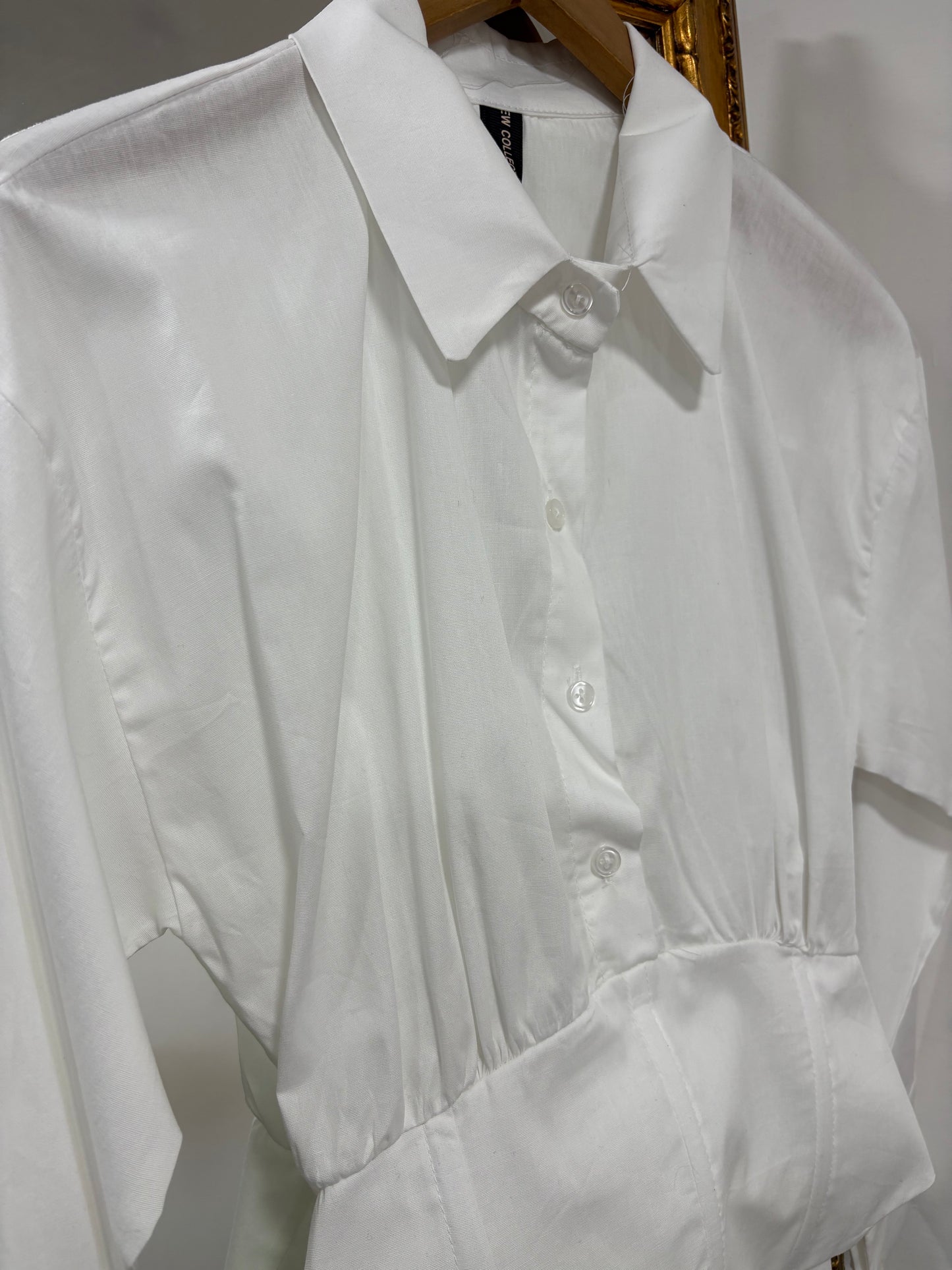 Camicia crop corpetto 246