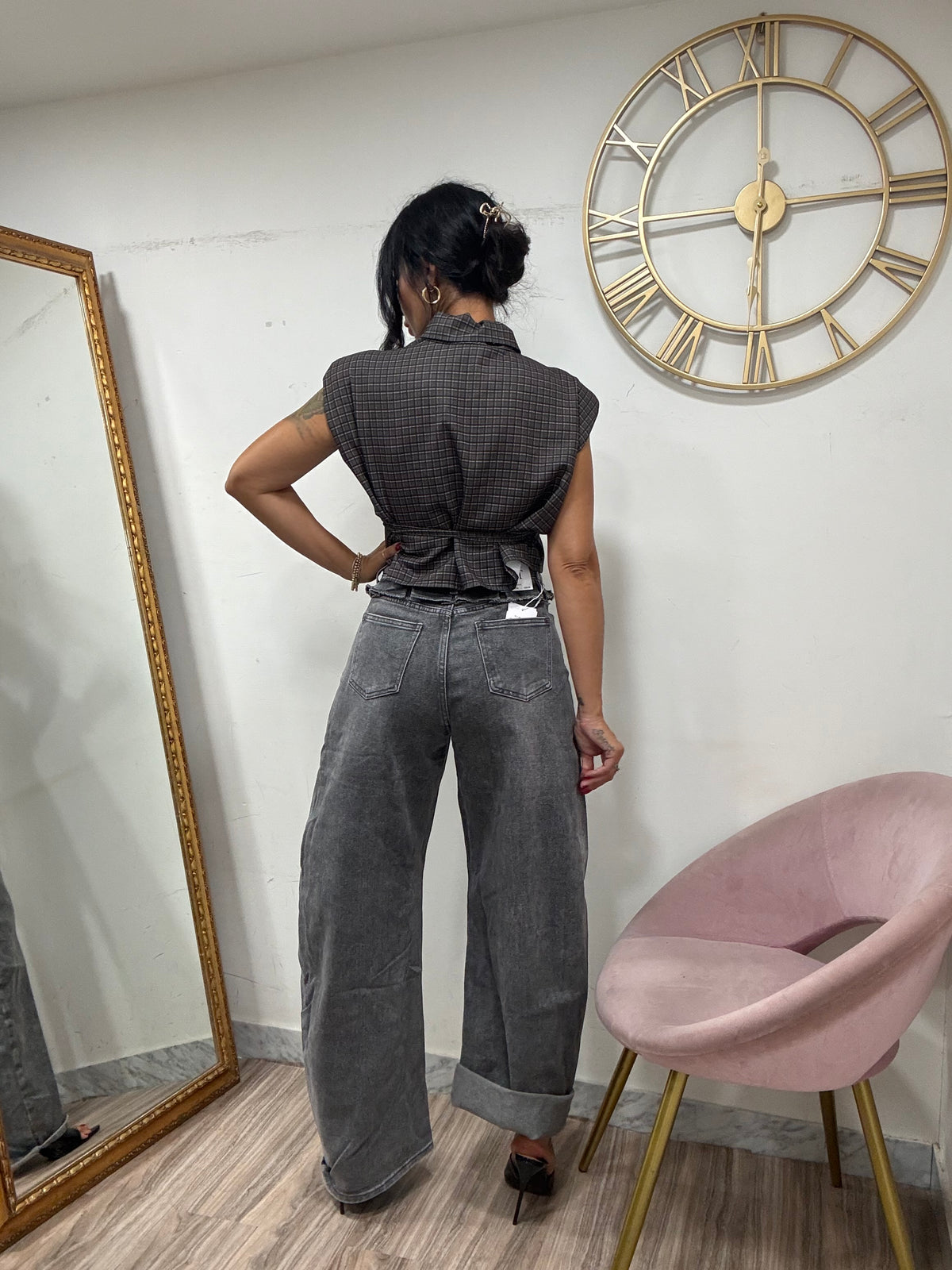 Camicia giro bustier 7922