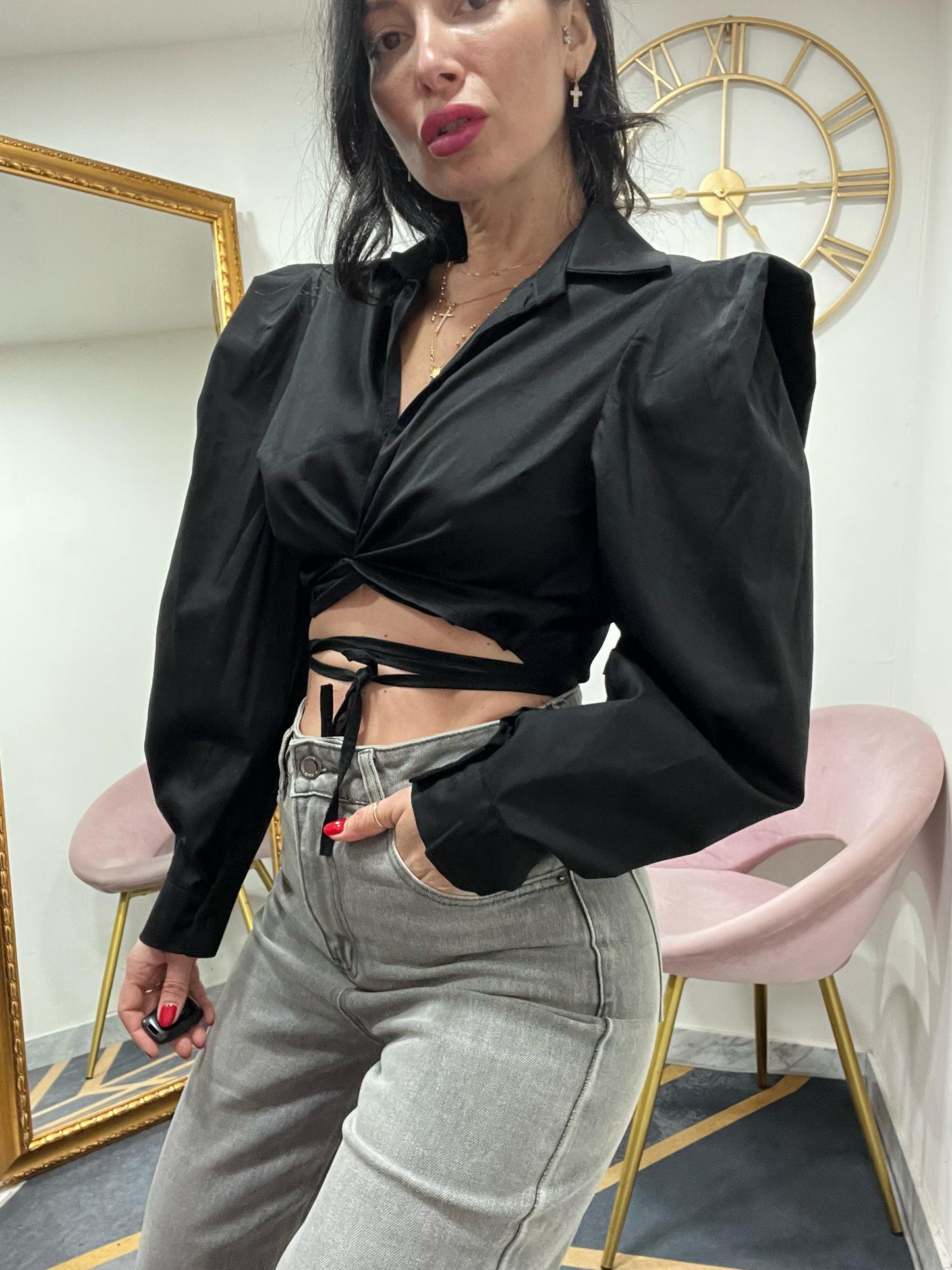 Camicia incrociatina