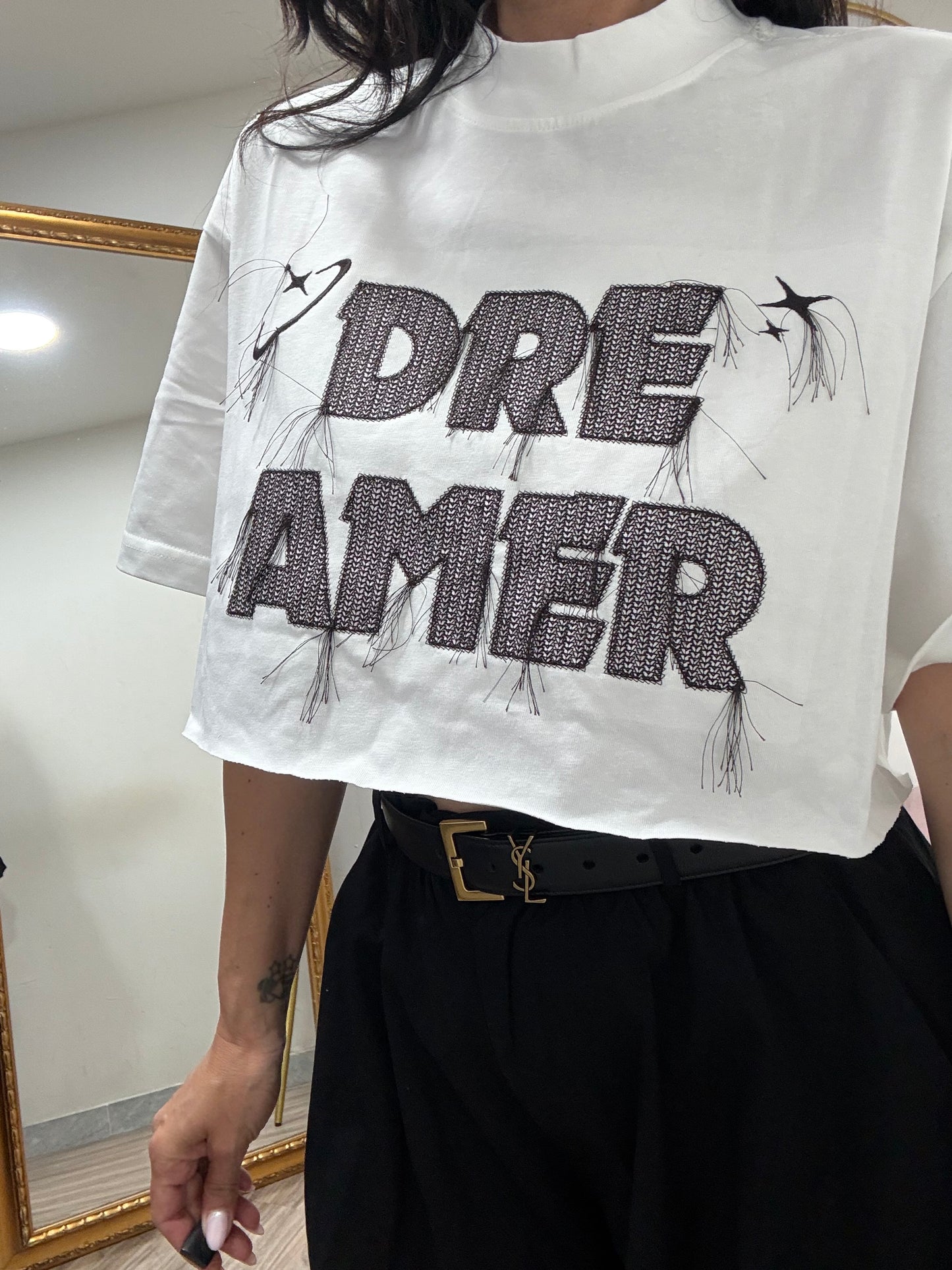 Shirt crop DRE AMER 0266