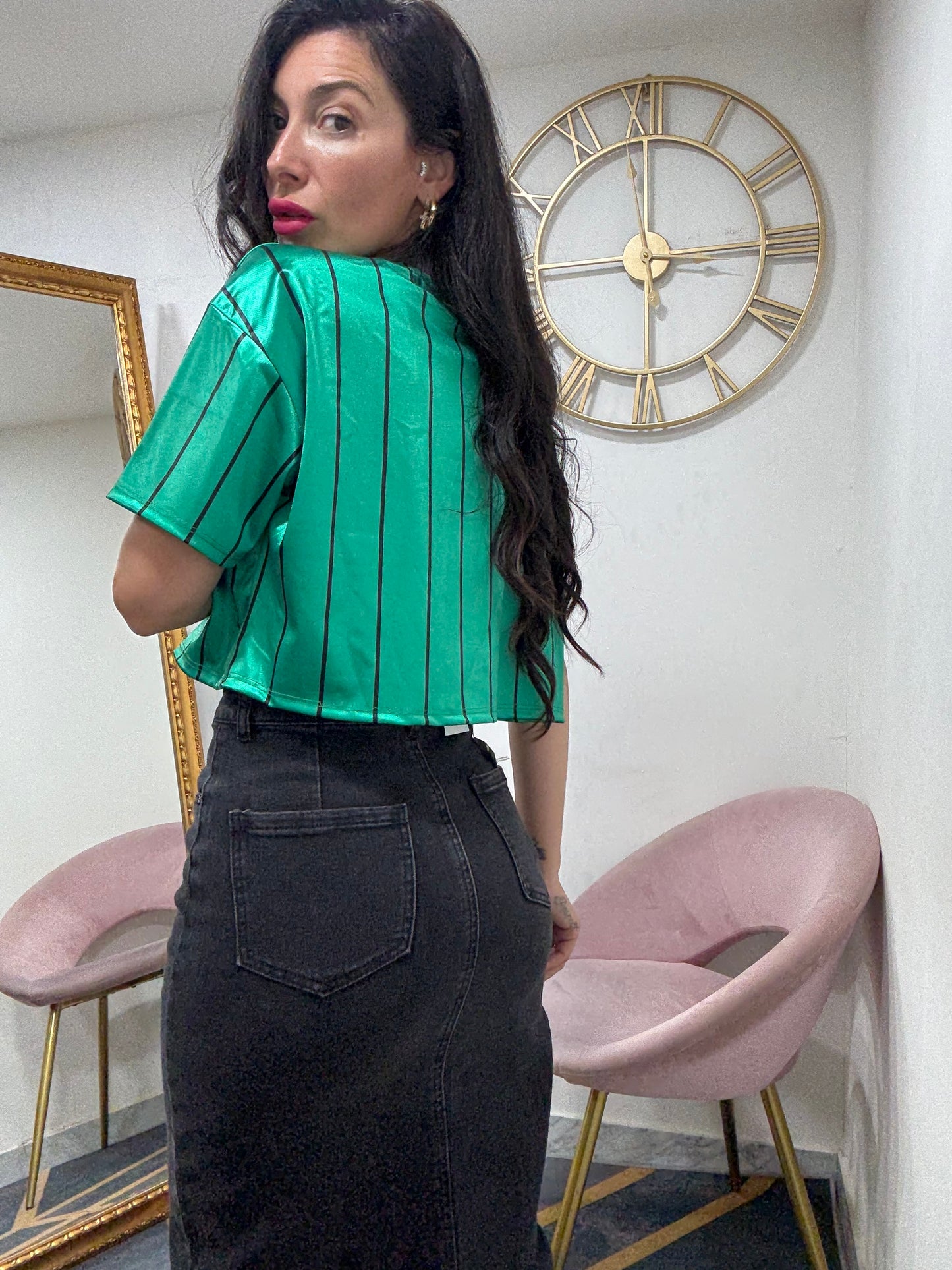 Gonna longuette Denim 723