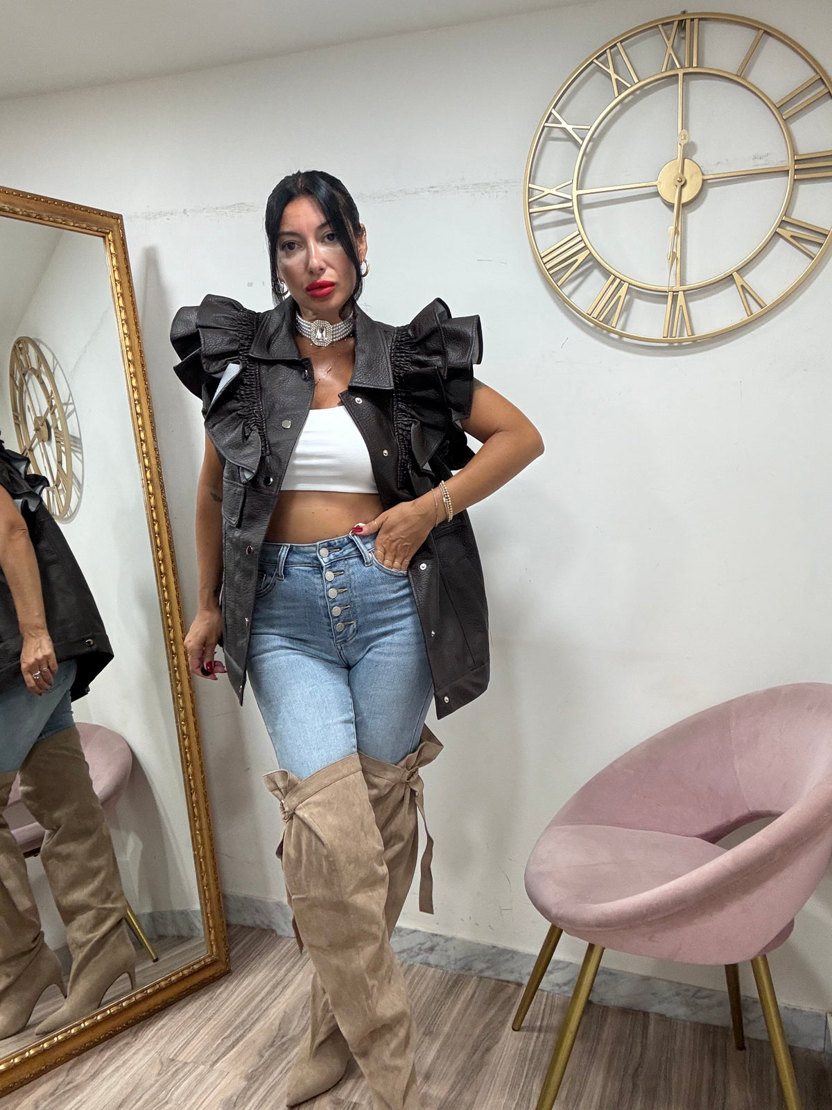 Jeans bottoni 573