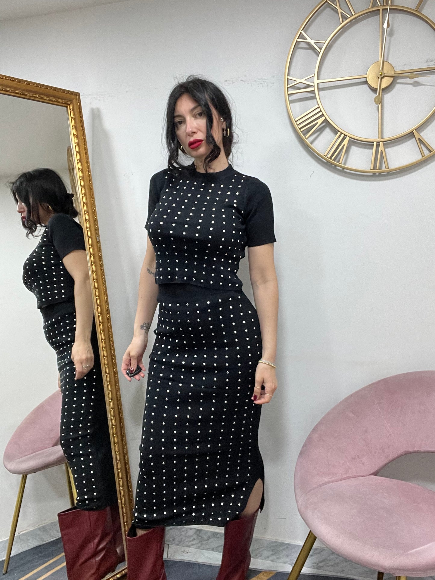 Coord borchiato 004