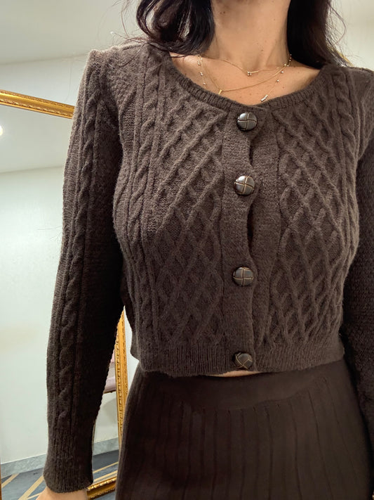 Cardigan crop 737