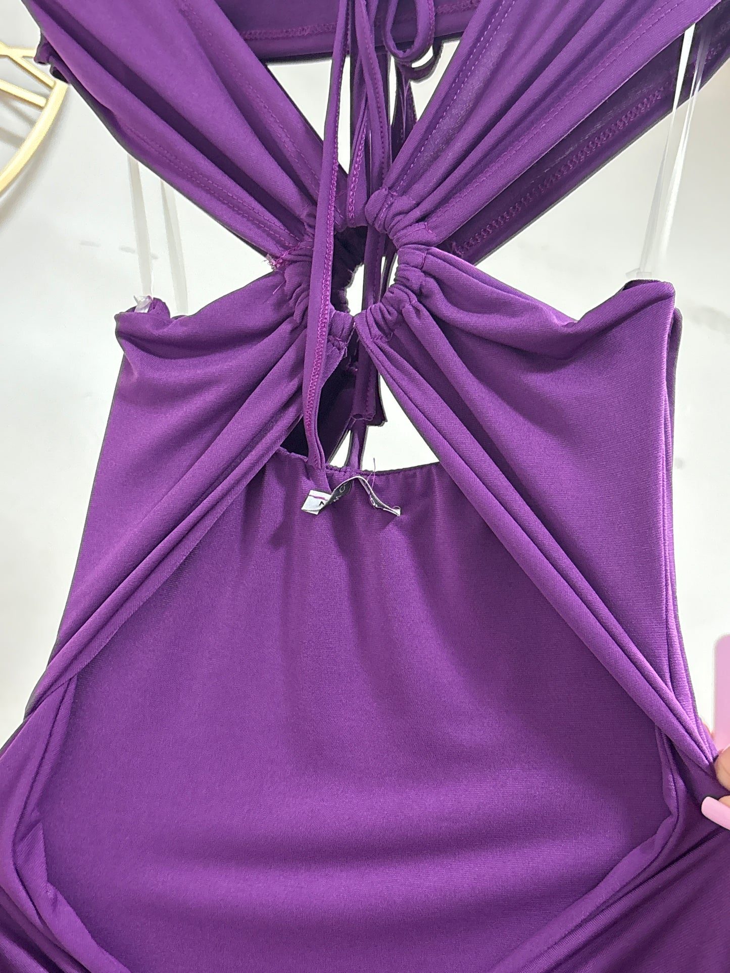 Long dress apertura pancia 1813