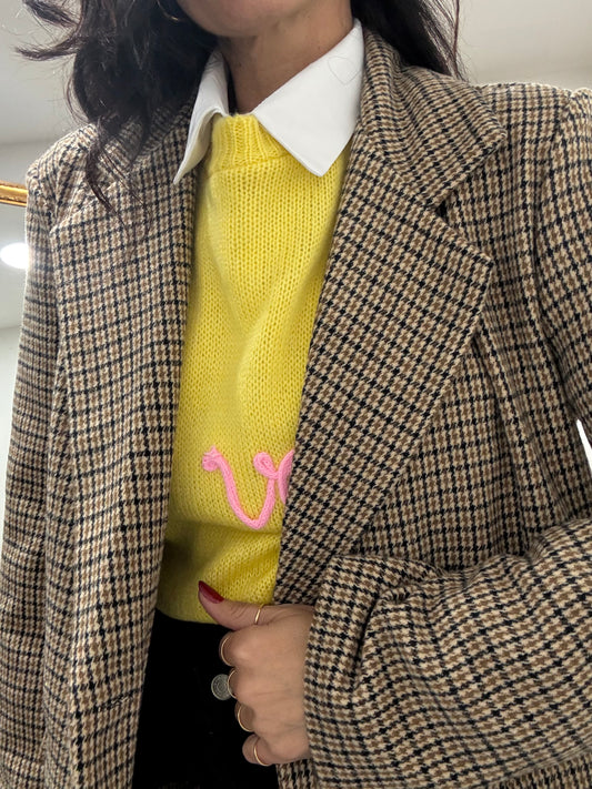 Giacca doppio petto 1 bottone 962