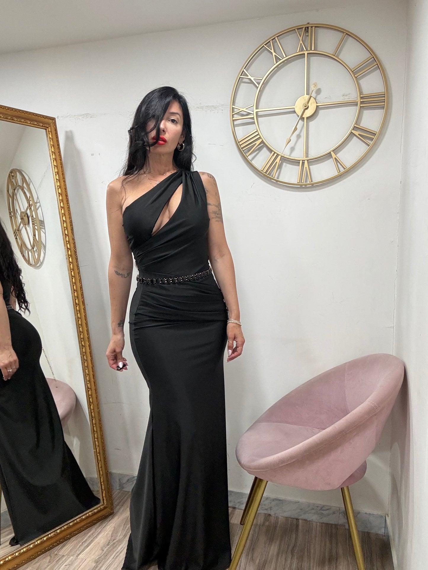 Dress monospalla 2436