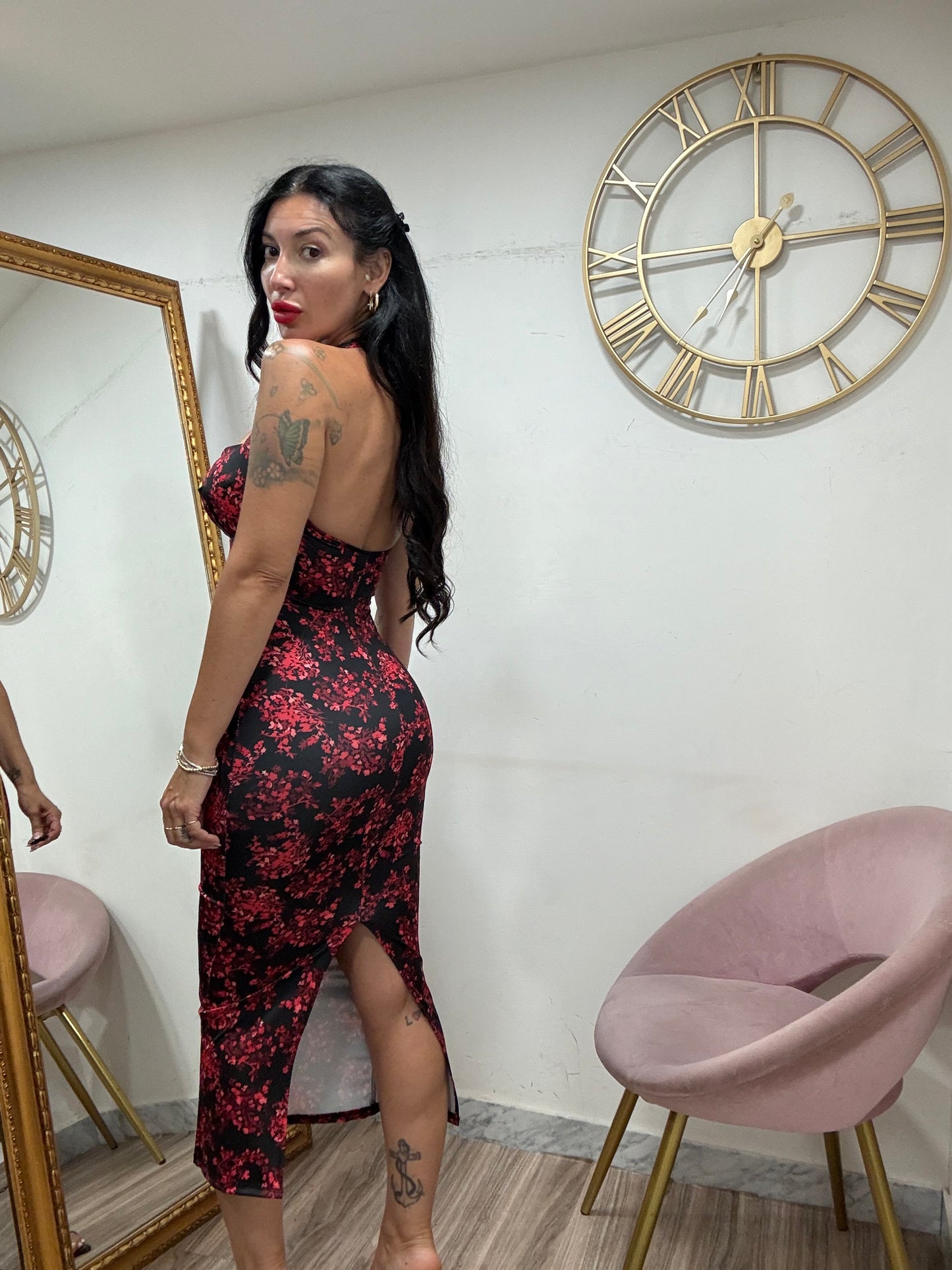 Dress tubino  cuore fantasy 20464