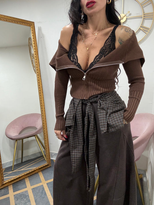 Pantalone cinta camicia 795