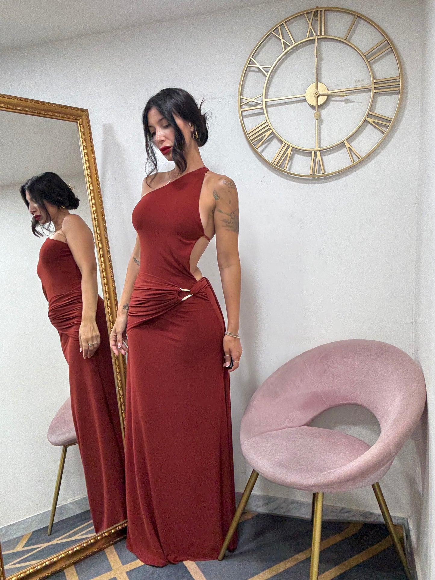 Dress sirena asimmetrico