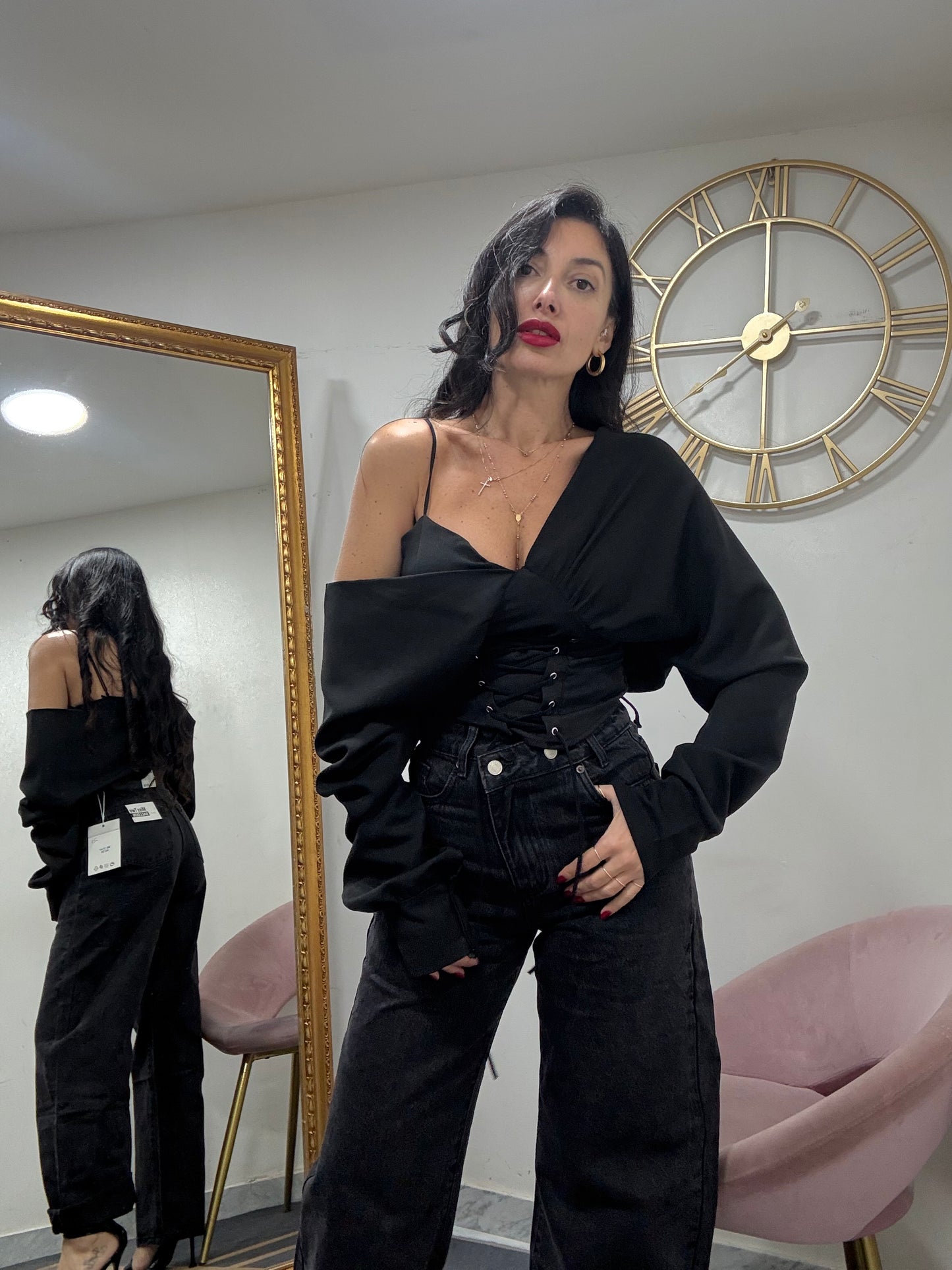 Camicia canotta bustier 052