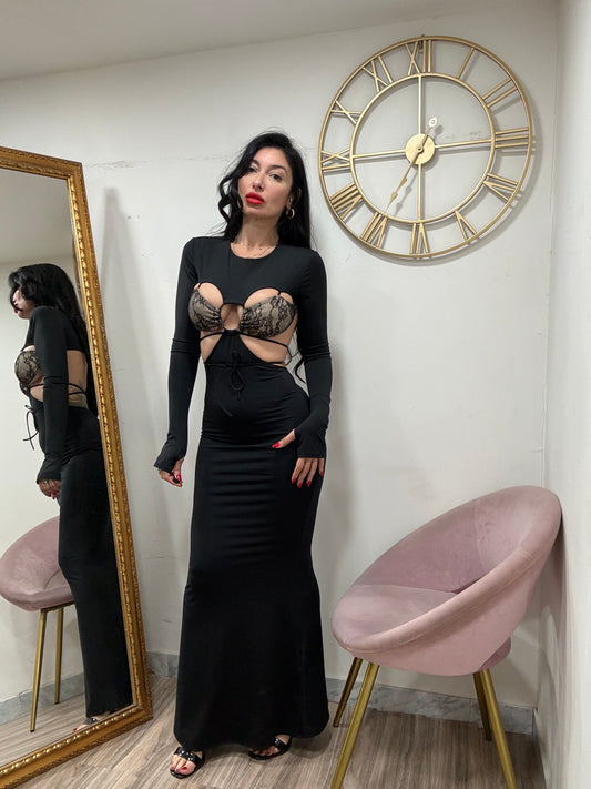 Dress fascia pizzo 1984