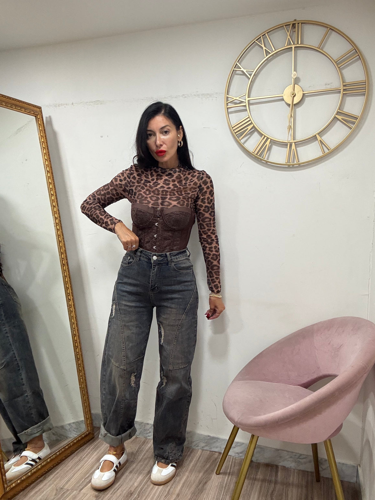 Body velo leopard 50426