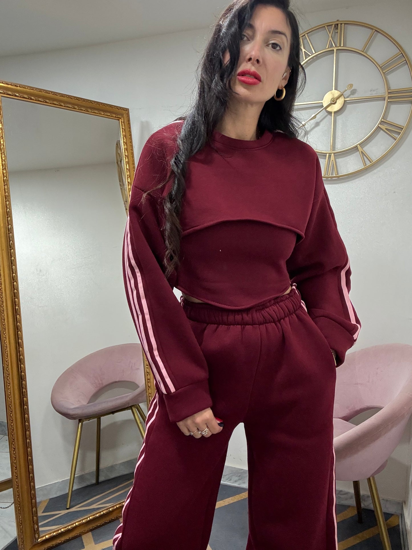 Coord felpa 3 pezzi mood adidas 643