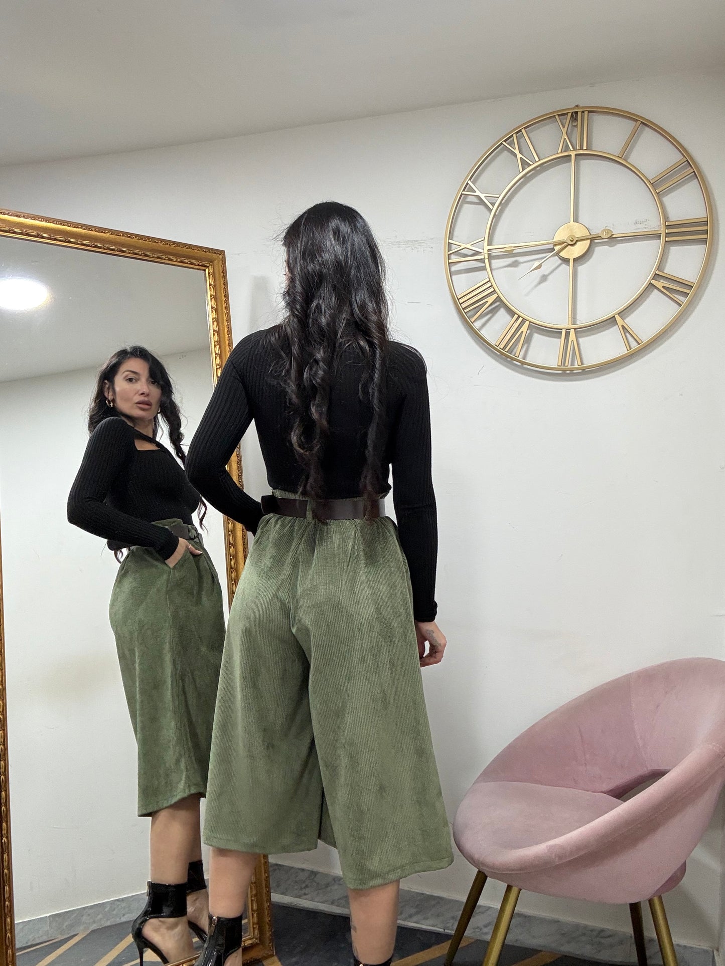 Pull  incrocio costine 111