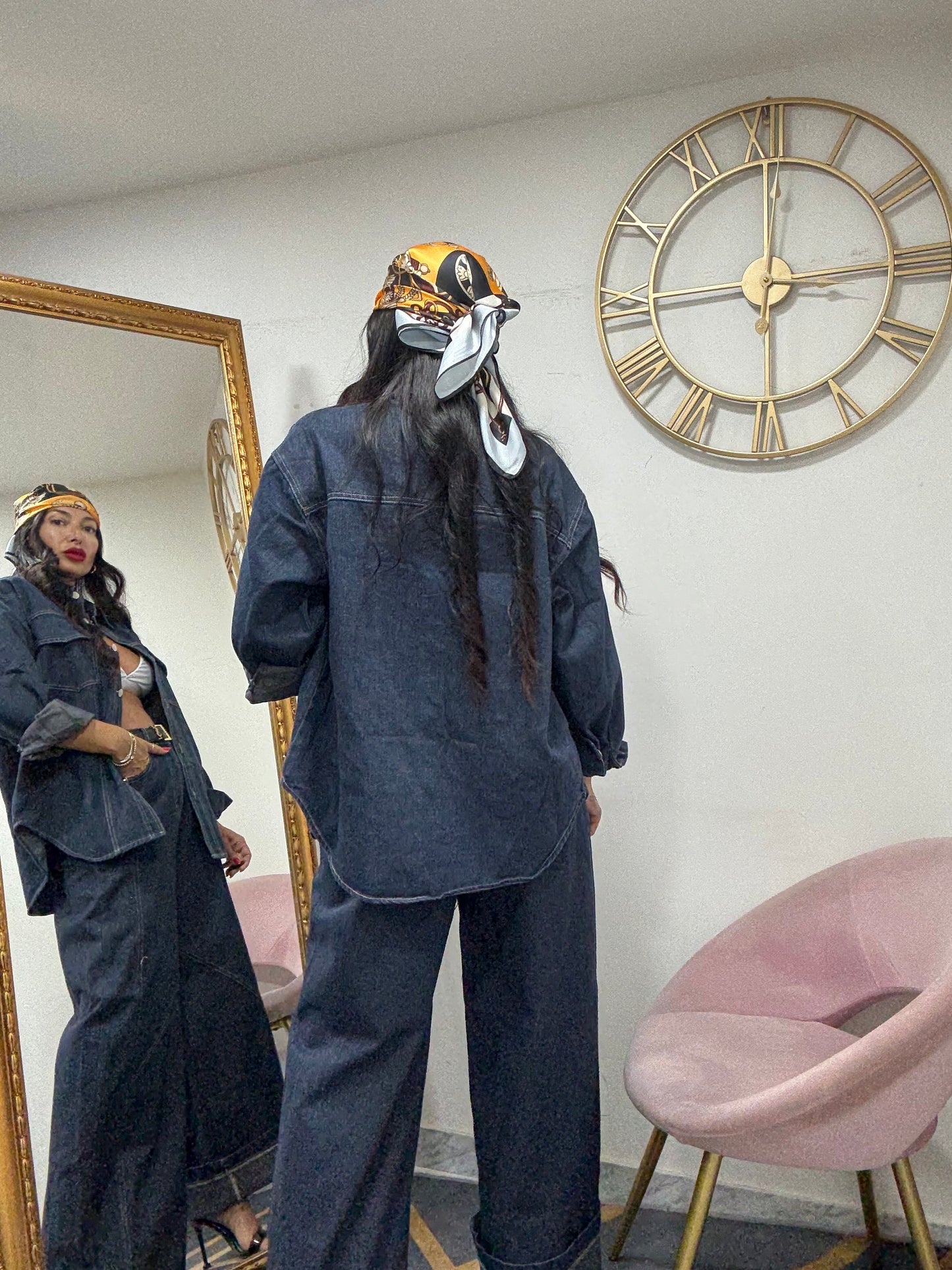 Coord Denim camicia 76-1