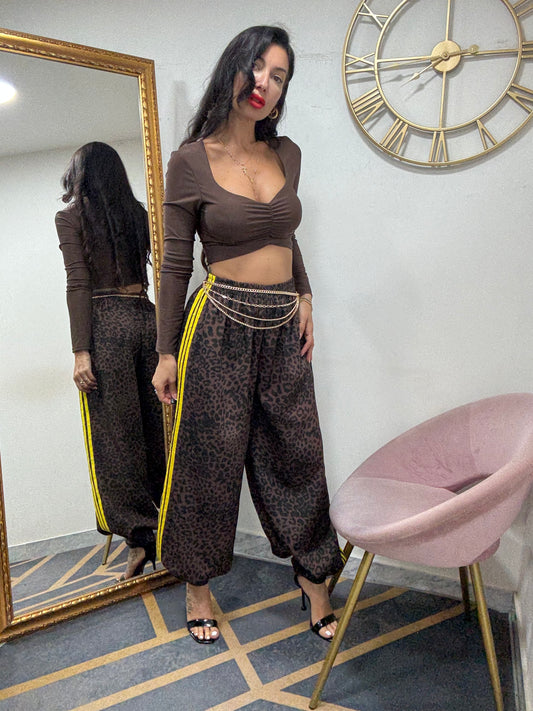 Pantalone mood adidas maculato