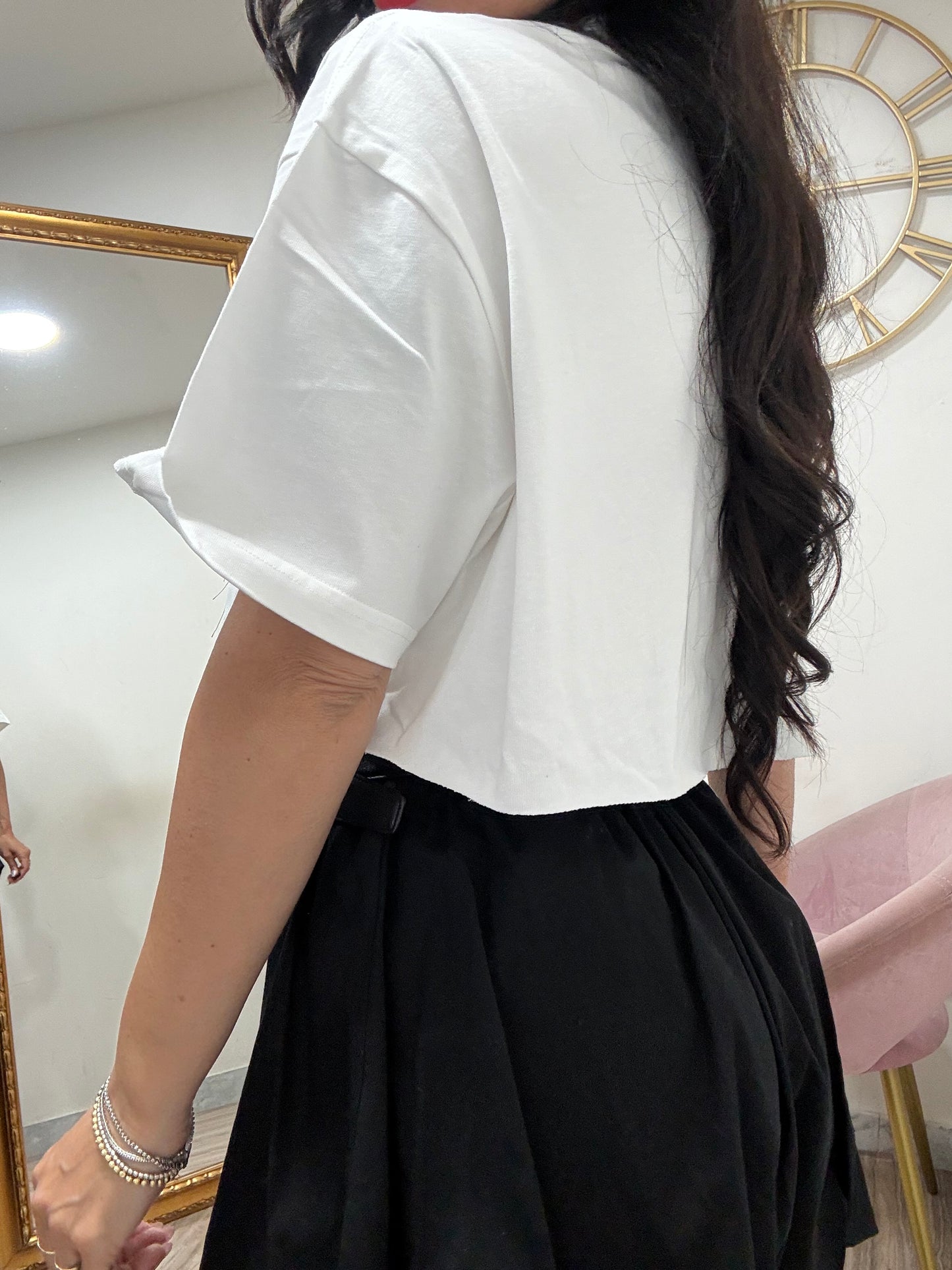 Shirt crop DRE AMER 0266