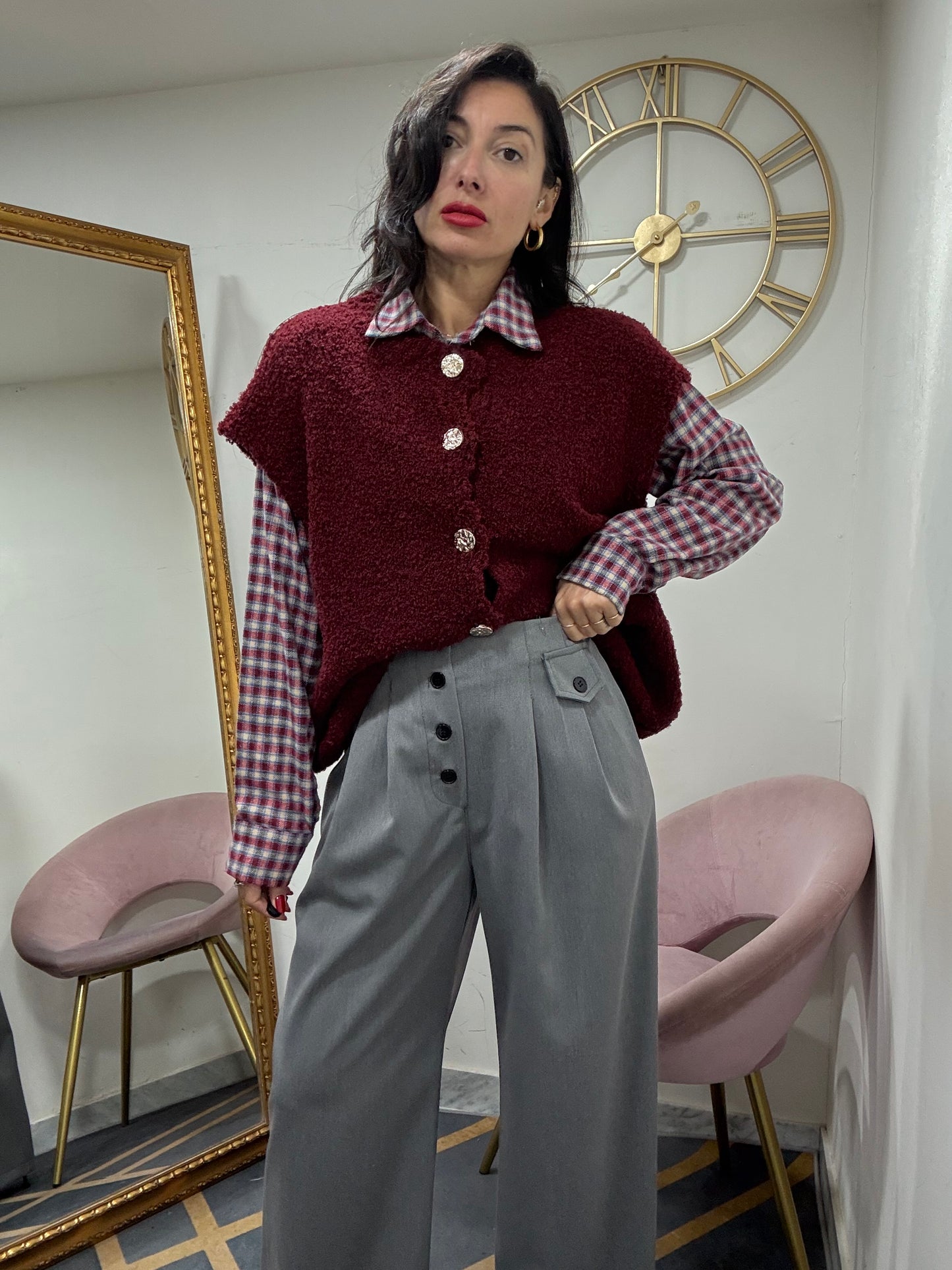 Pantalone palazzo taschino