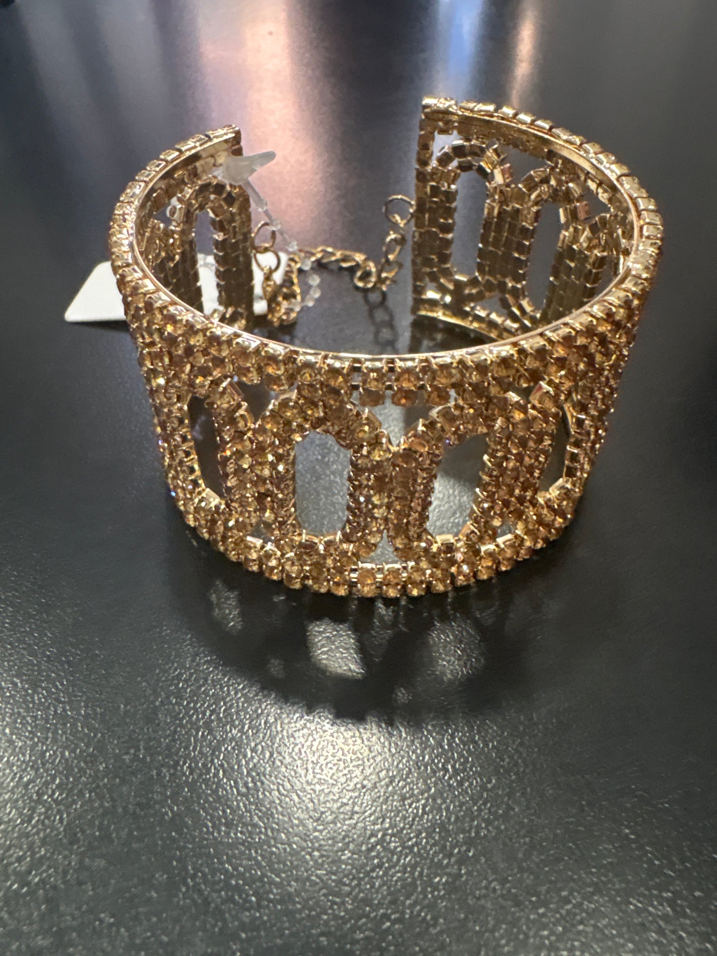 Cavigliera / bracciale strass