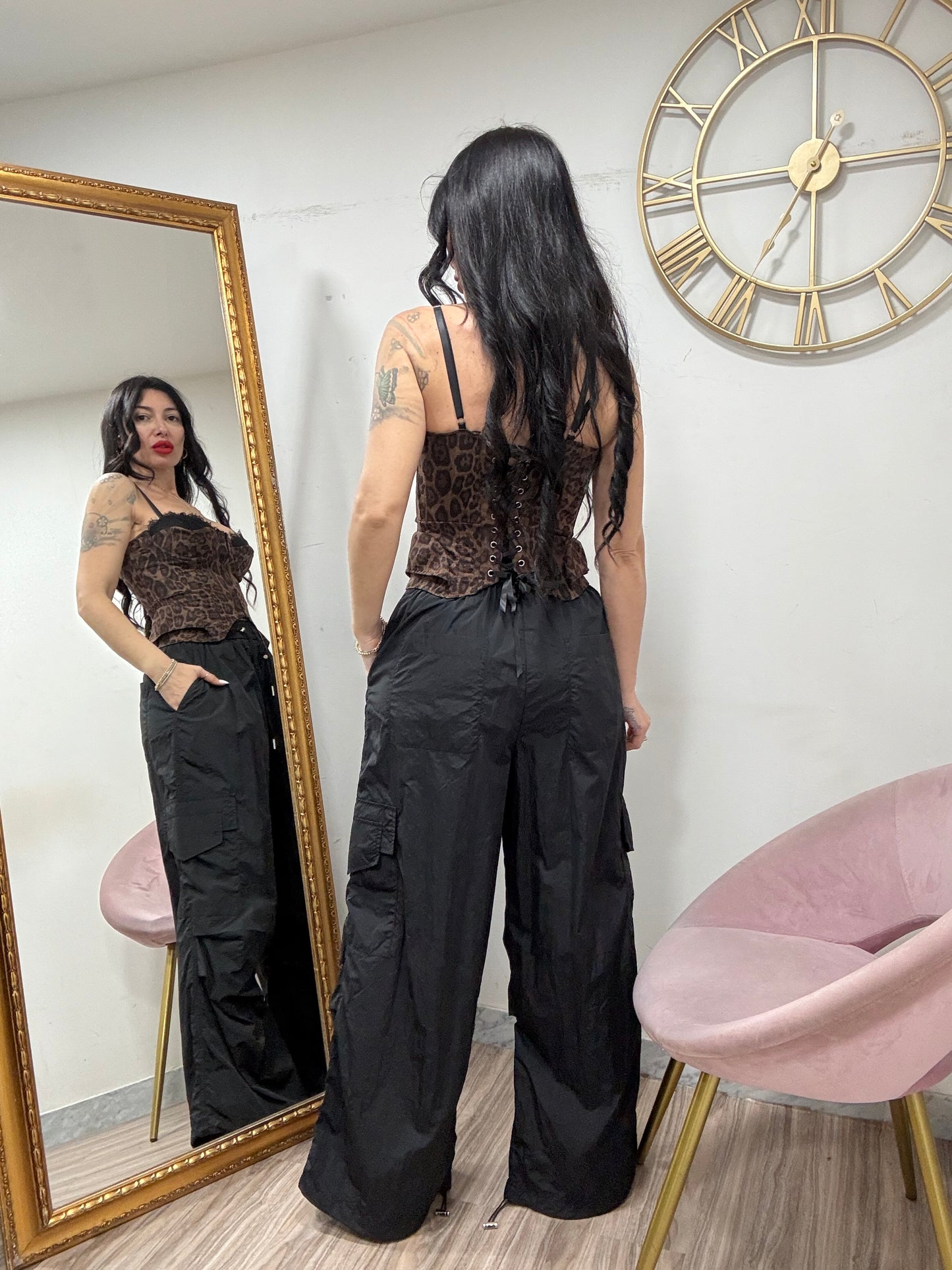 Pantalone Parachute cargo 80357