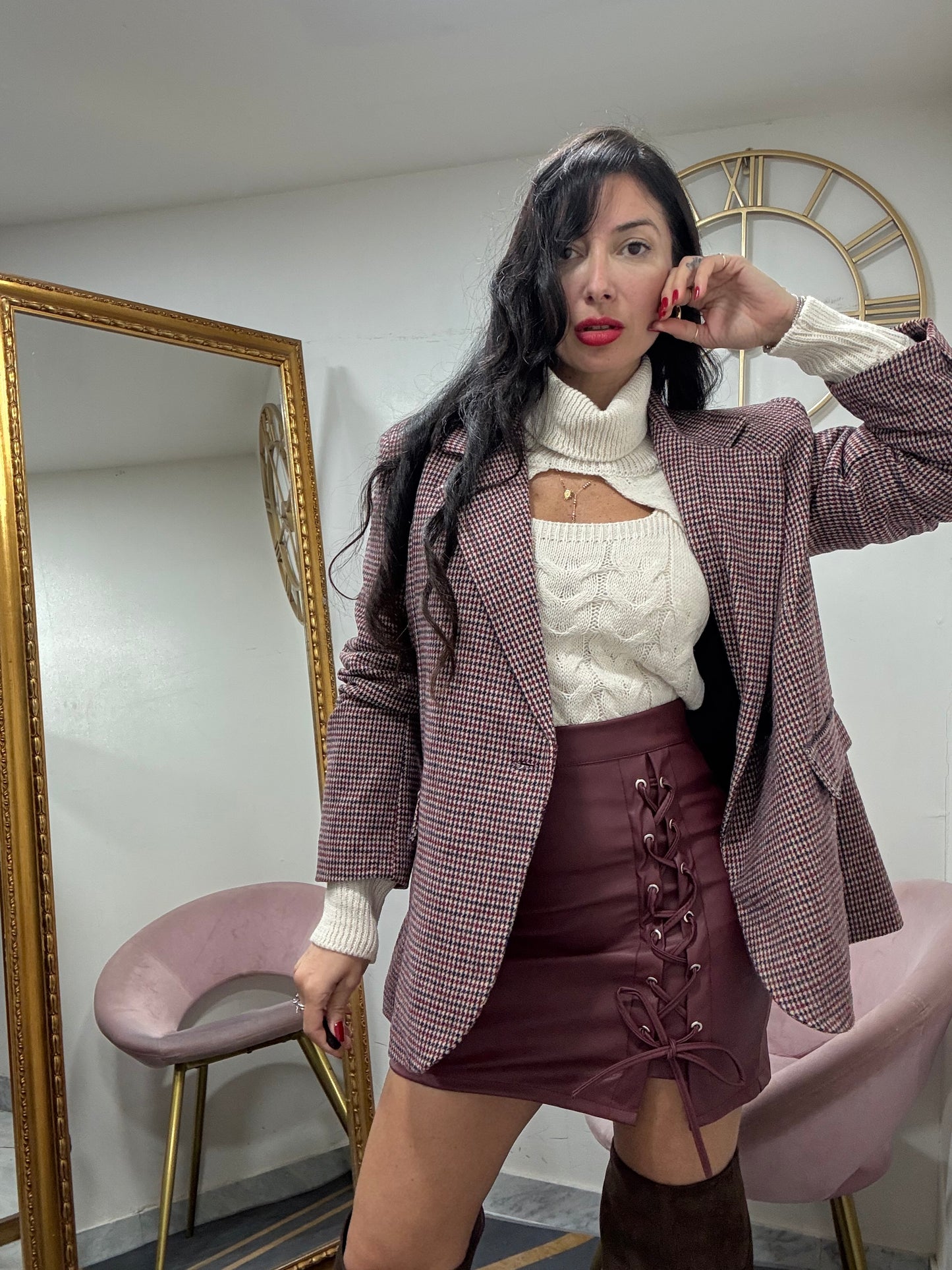 Giacca doppio petto 1 bottone 962