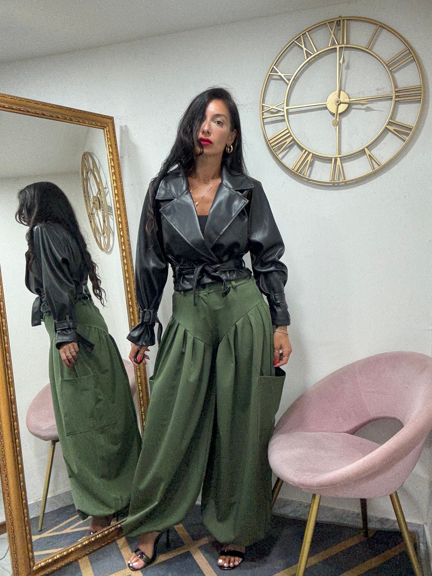 Pantalone aladino coulotte 886