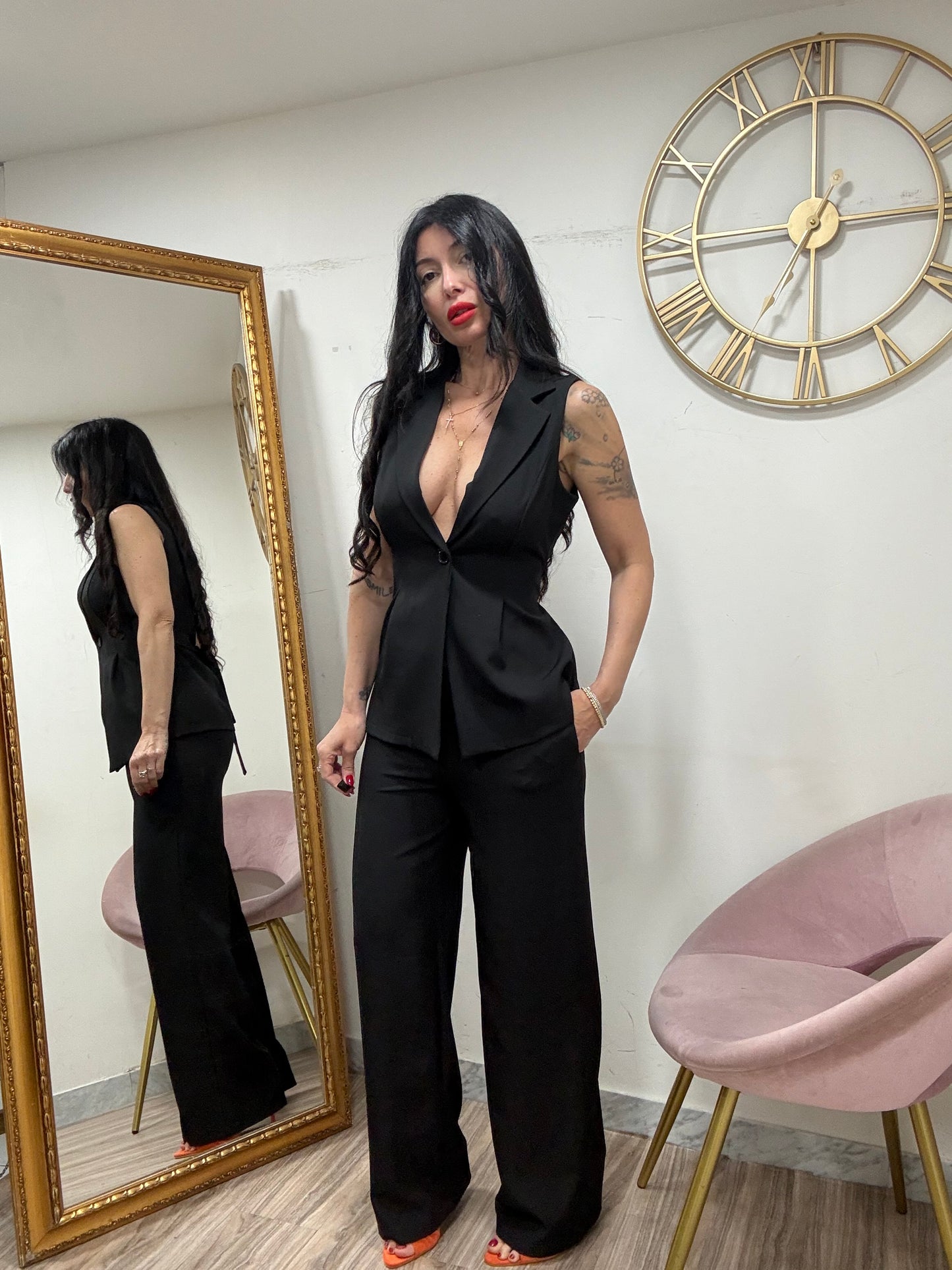 Tailleur gilet laccio 438