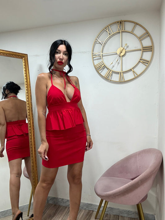 Dress triangolo balza 28051