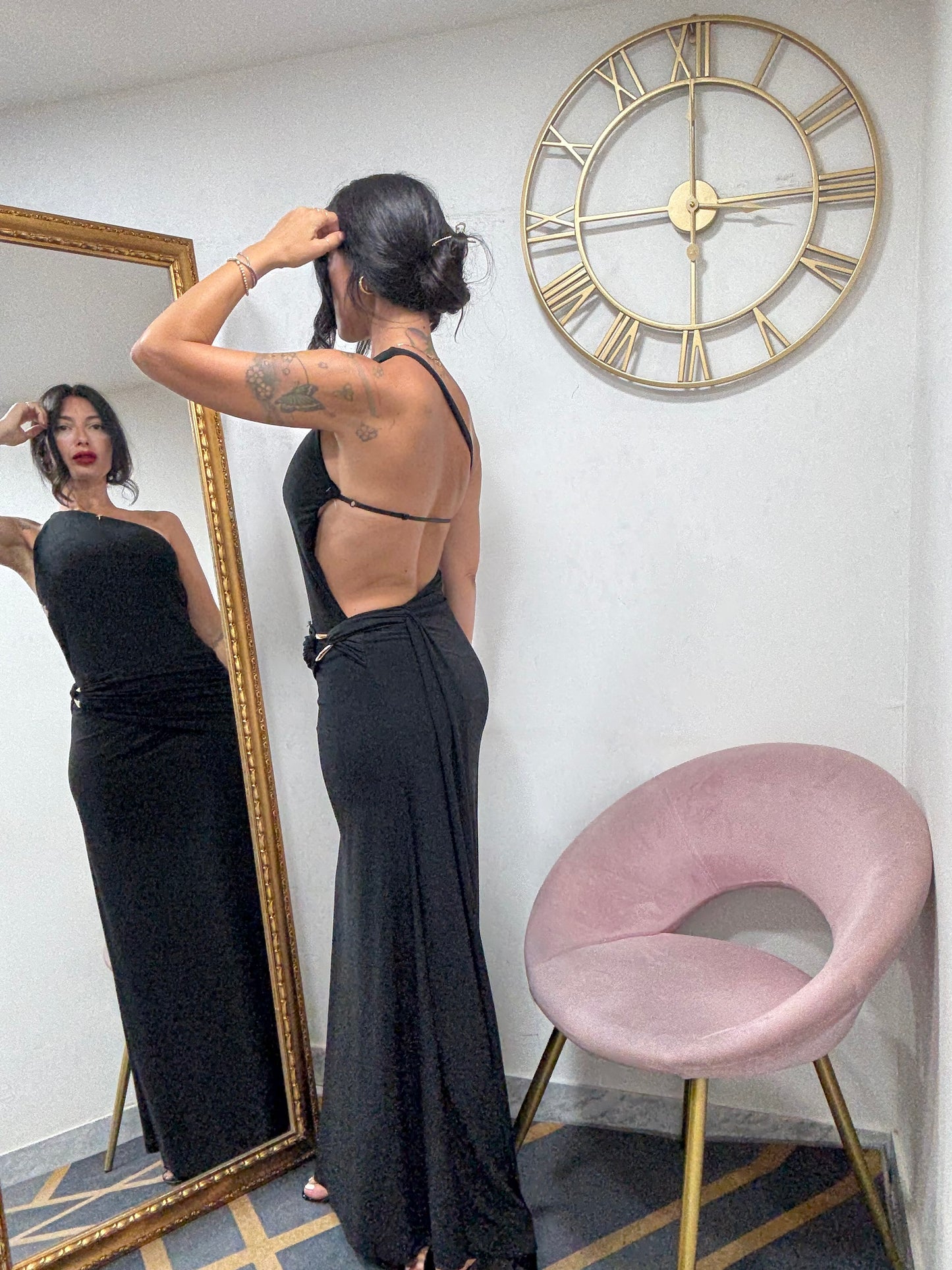 Dress sirena asimmetrico