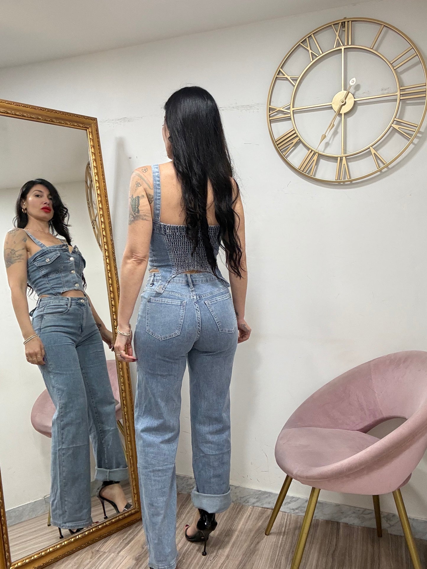 Coord jumpsuit Denim 146
