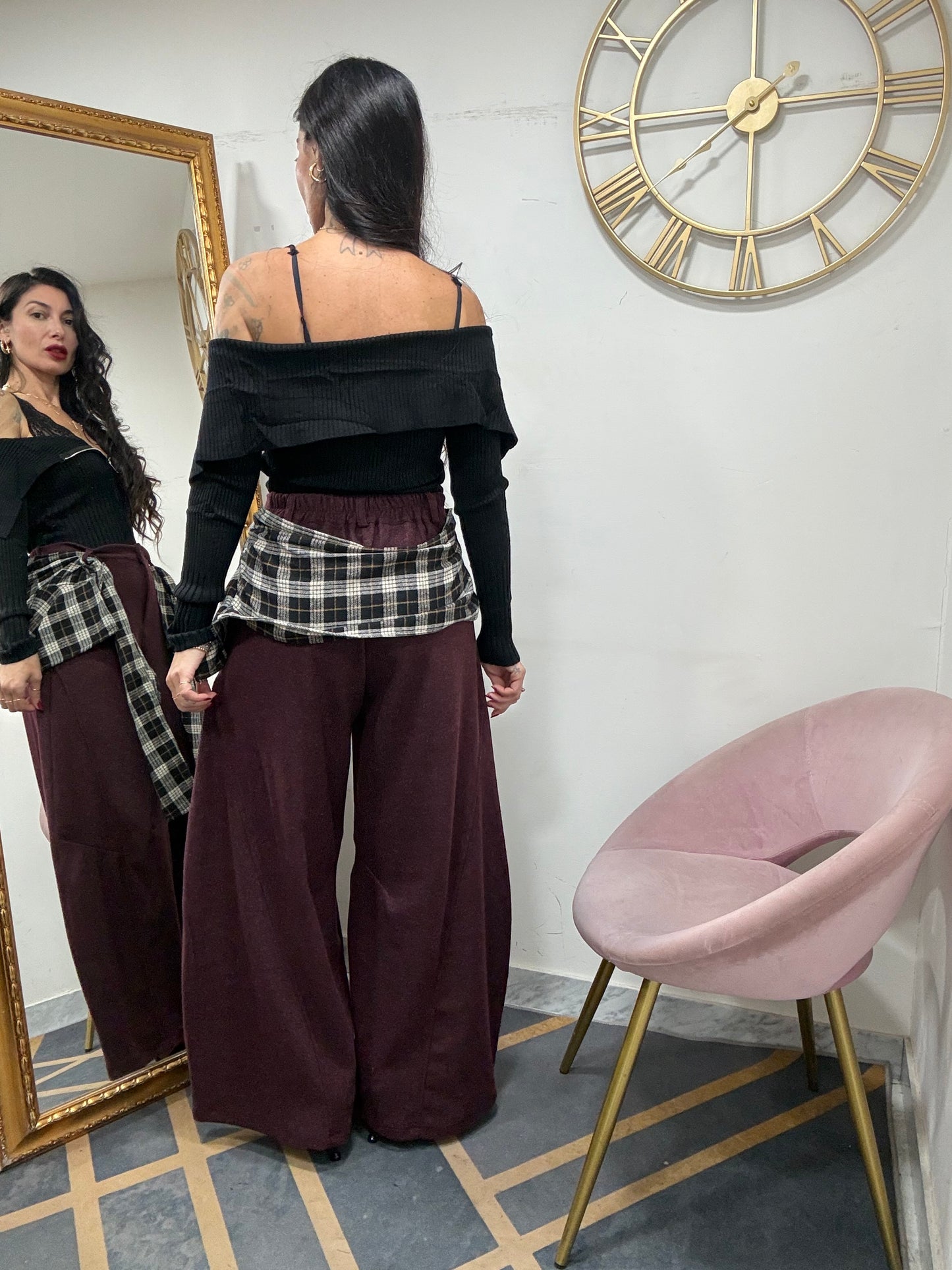 Pantalone cinta camicia 795