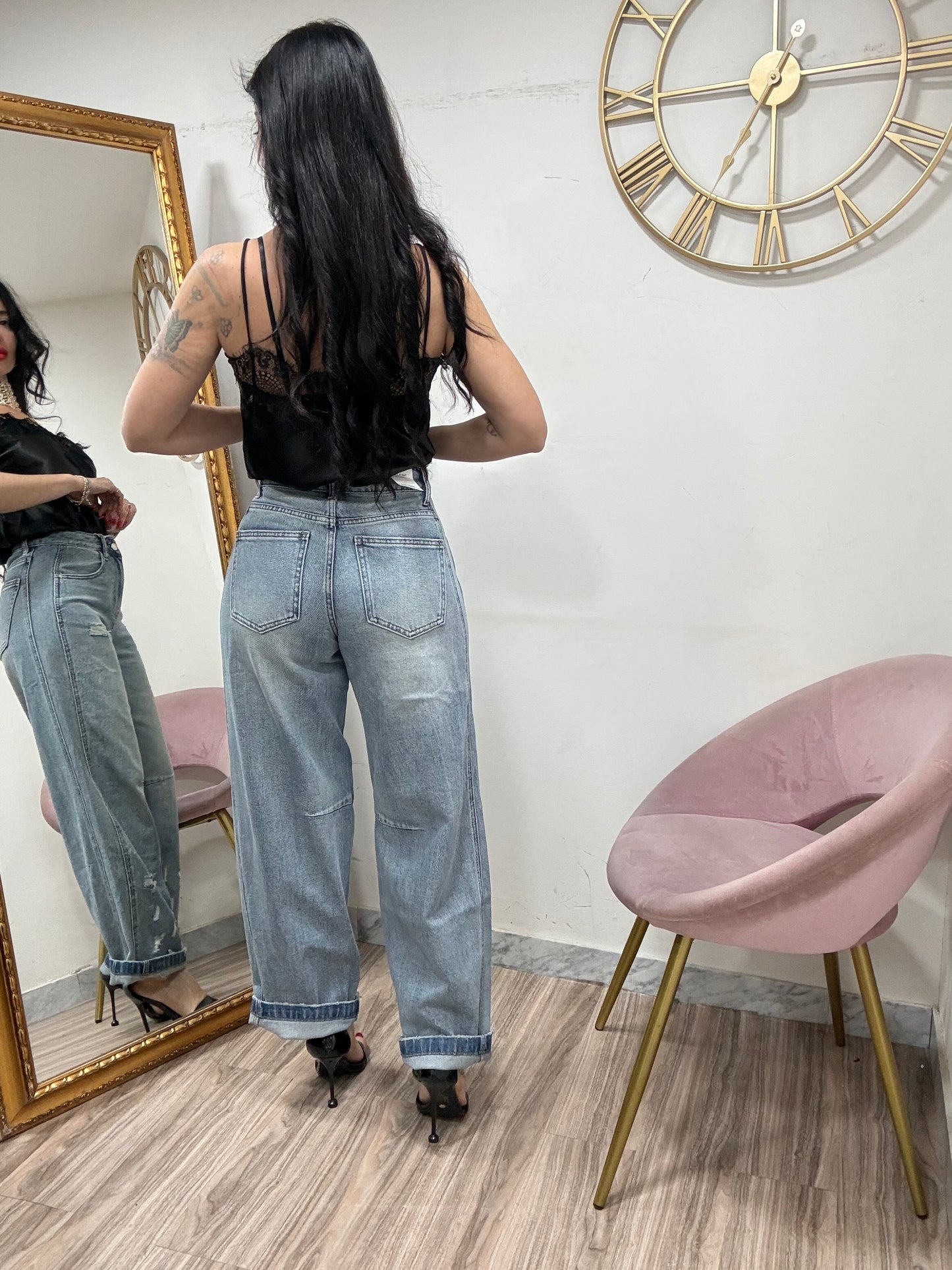 Jeans ballon  rotture 379