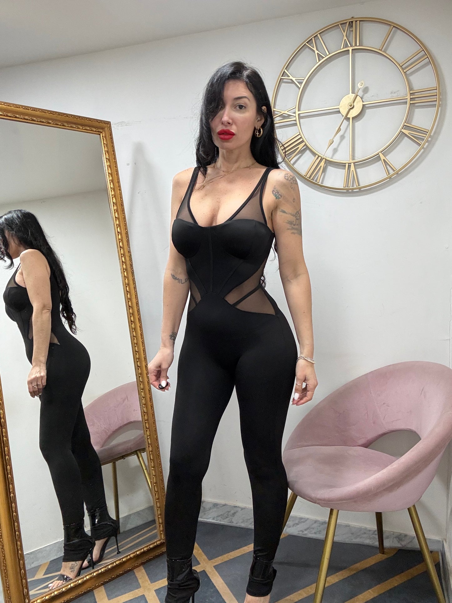 Jumpsuit trasparenze  19886