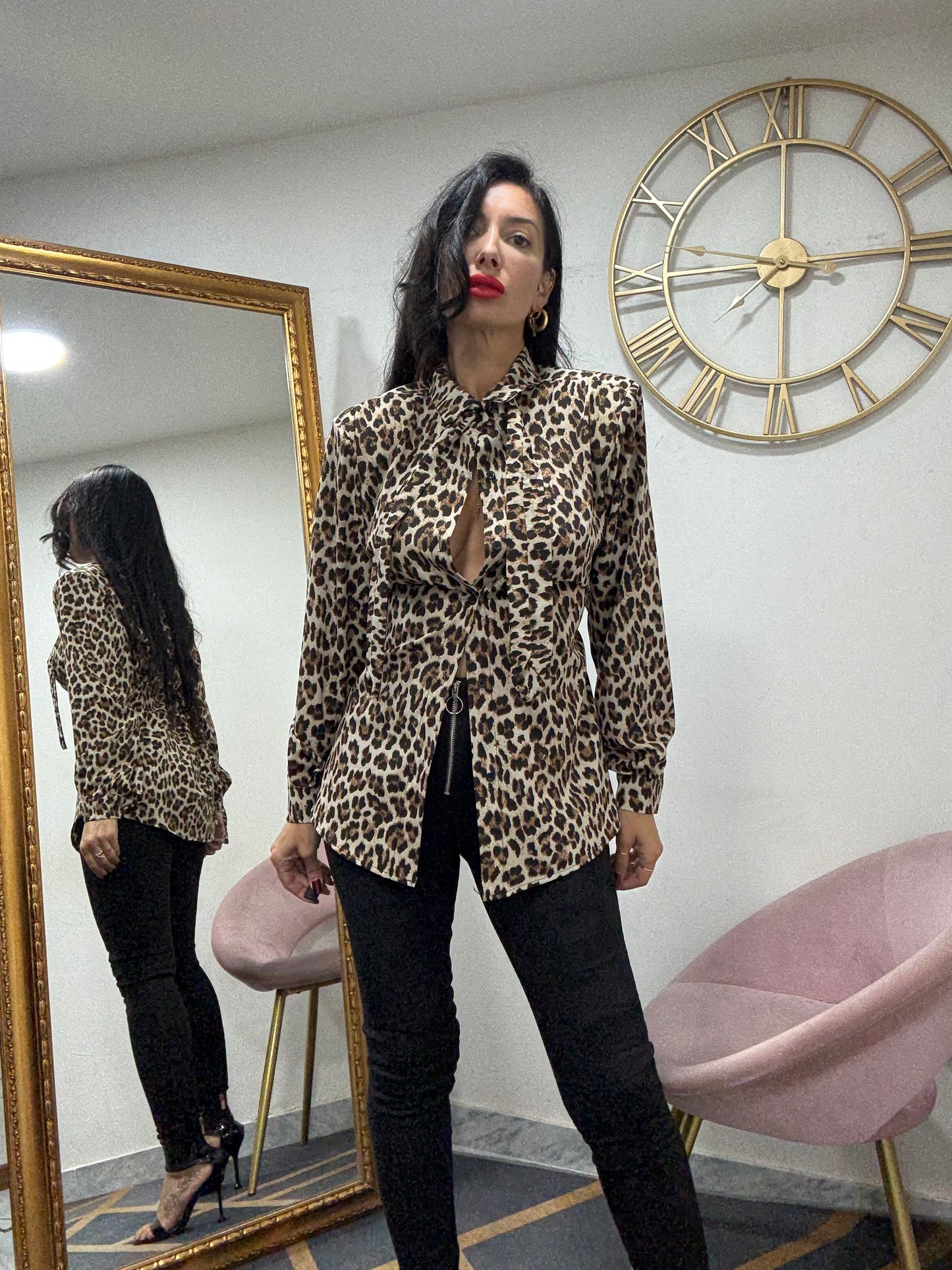 Camicia spalline con coulisse retro 371