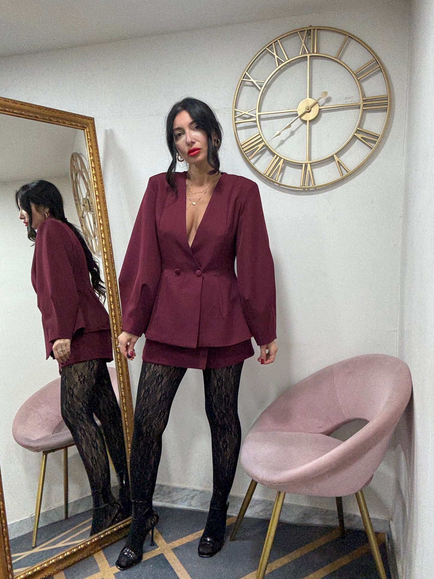 Giacca senza collo 054