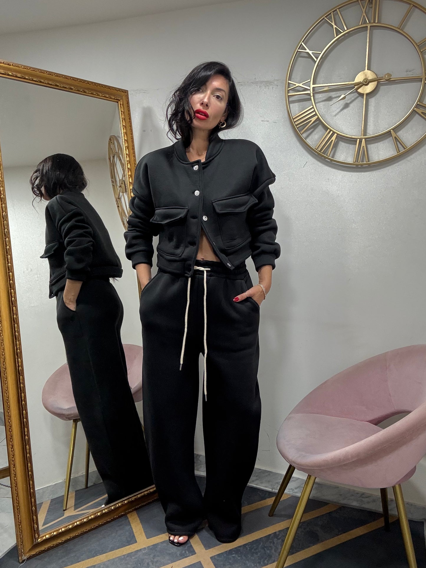 Coord felpa college tasconi 753