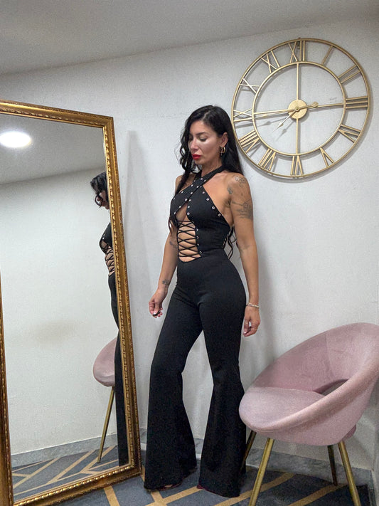 Jumpsuit intreccio seno 19378