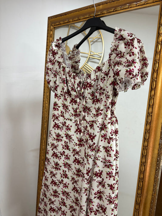 Dress lungo conchiglia 1/2 manica 42778