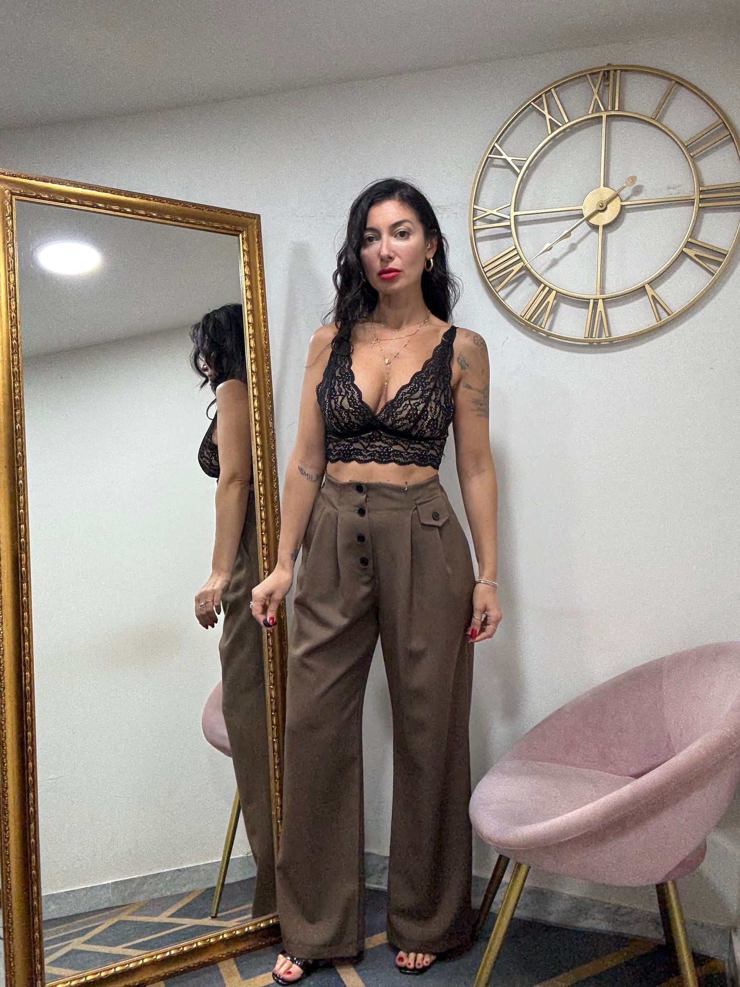 Pantalone palazzo taschino