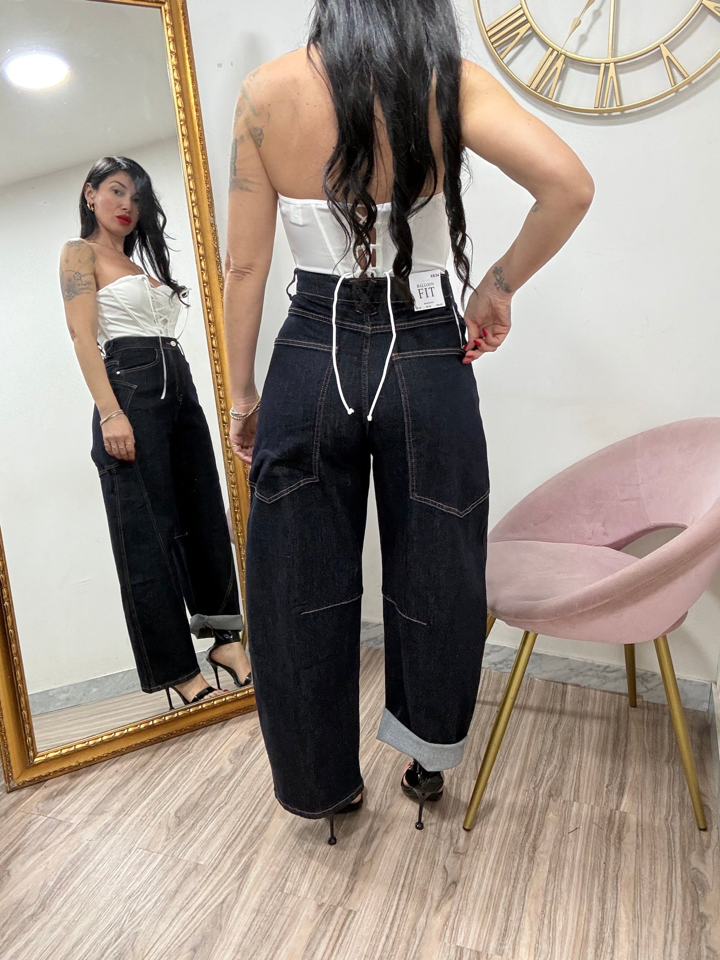 Jeans Balloon tasconi 32688