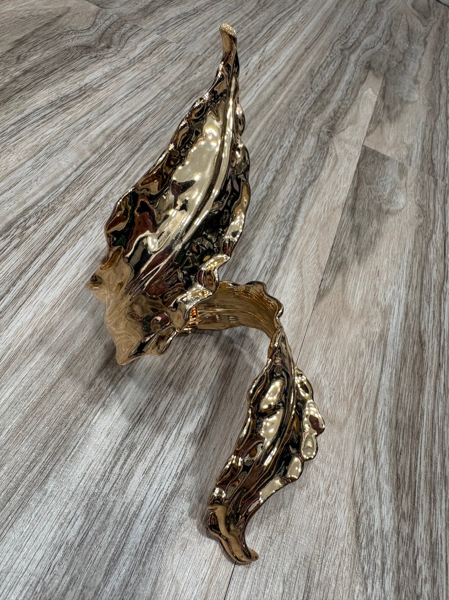 Bracciale rigido foglia