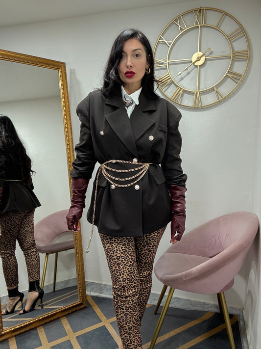 Giacca over balmain589